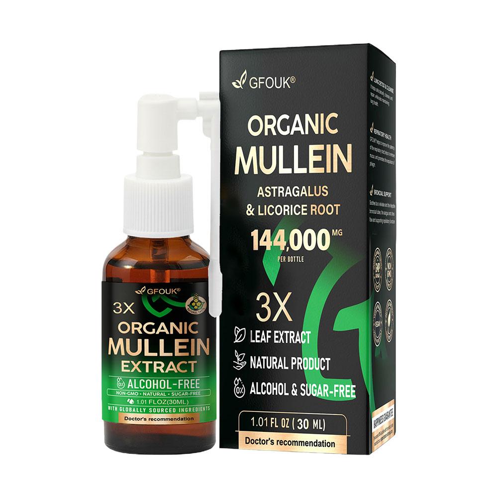 Licorice Root Extract - Organische Mullein Longreinigingsspray Natuurlijk Astragalus Licorice